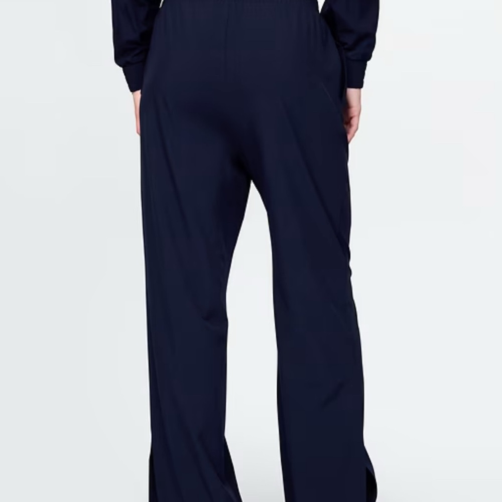 NWOT GapFit Snap-Hem Fleece-Lined Sweatpants Black - M - Picture 9 of 9